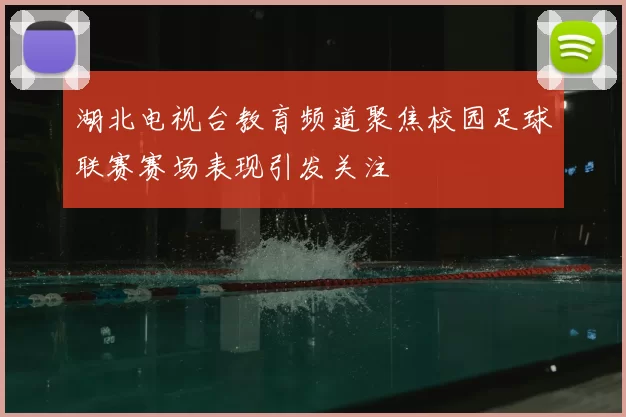 湖北电视台教育频道聚焦校园足球联赛赛场表现引发关注